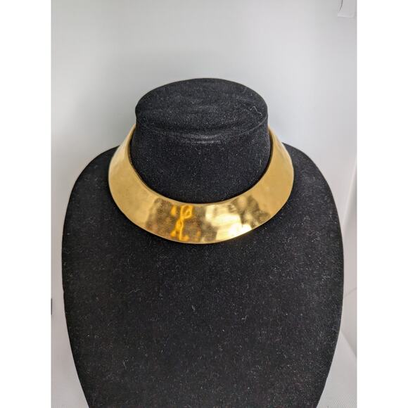 Givenchy Vintage Gold Collar Cleopatra Cuff Choker - Picture 1 of 7